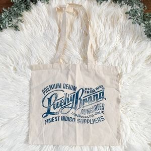 Lucky Brand Canvas Tote